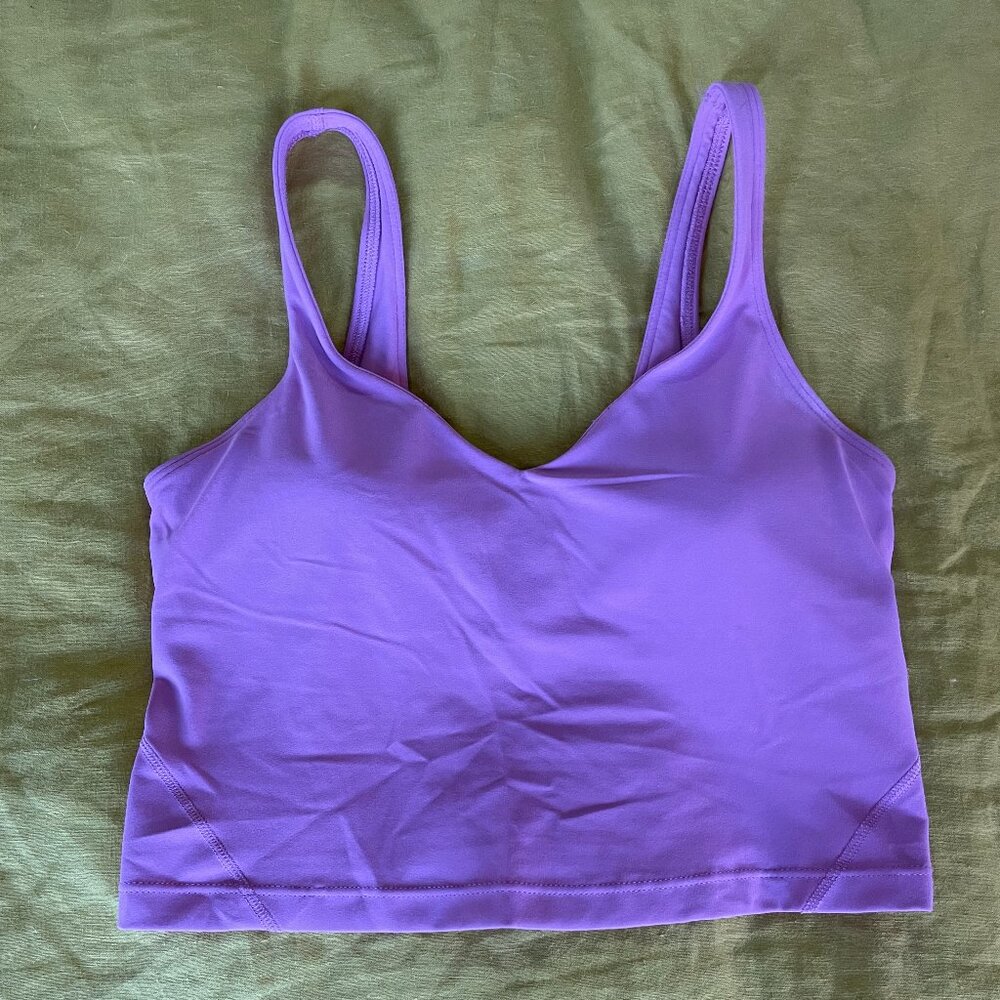 lululemon longline sports bra